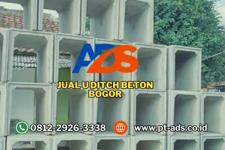 Jual U Ditch Beton Bogor